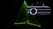 Mone-proyector de rayo láser para iluminación de escenario, dispositivo de proyección de 1000mW RGB con patrón de luz DMX DIP, Fiesta Disco DJ
