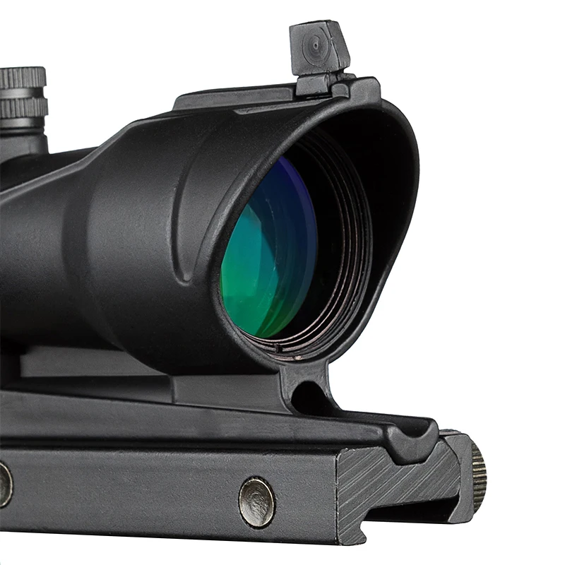 Trijicon ACOG 4x32 оптический прицел для охоты охотничий Airsoft с доктера Mini черный
