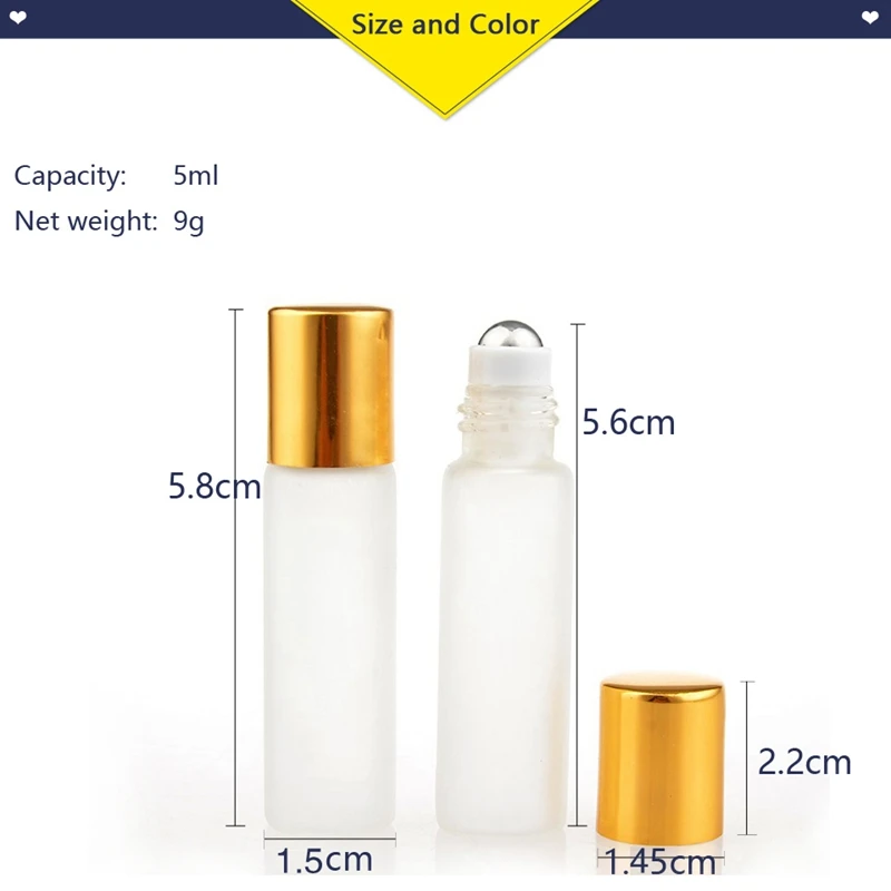 10 Pieces/10ML Refillable Essential Oil Bottle for Travel, Portable Easy Refillable Perfume Spray Bottle with Steel Beads