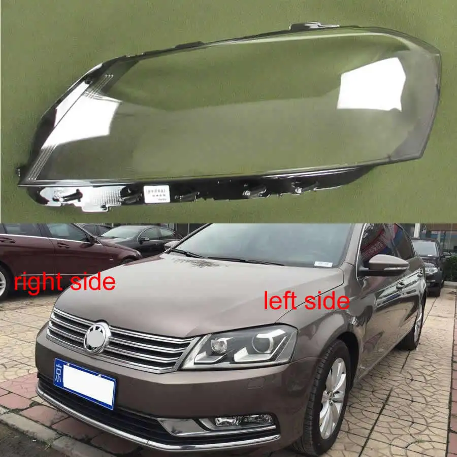 Для Volkswagen VW Passat B7/Magotan B7L 2012 2013 передняя фара прозрачный абажур крышка объектива Стекло