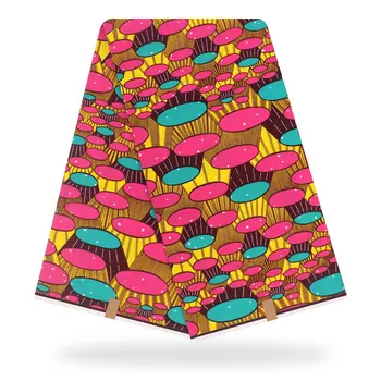 

New arrival 100% cotton Ankara African wax cloth guaranteed veritable real wax prints fabric African patchwork H191031