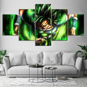 

Dragon Ball Super Broly Painting Wall Art DIY Diamond Cross Stitch Full Round Drill Picture 5d Embroidery Home Decoration Gifts