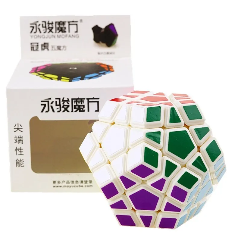 YongJun YJ GuanHu 3x3x3 Megaminx megaminxed профессиональный конкурс магический куб ультра-Гладкий 3x3 скоростной Головоломка Куб детские игрушки подарок