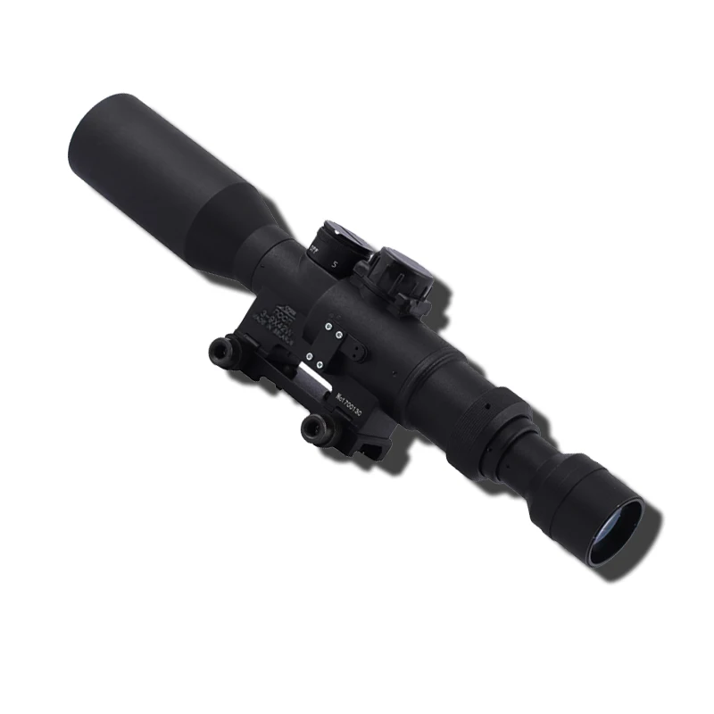 SVD 3-9X42W Снайперская тактическая SVD 3-9X42 Охотничья винтовка прицелы Оптика прицел охотничий прицел красный Точечный светильник 11 мм/20 мм волновая рельсовая база прицел - Цвет: SVD 3-9X42W
