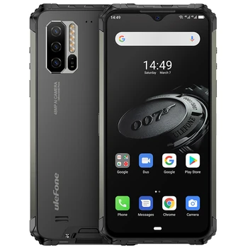 Перейти на Алиэкспресс и купить Прочный смартфон Ulefone Armor 7E NFC, 4 Гб + 128 ГБ, Android 9,0, Helio P90 + IP68, ударопрочный мобильный телефон, глобальная версия 5500 мАч