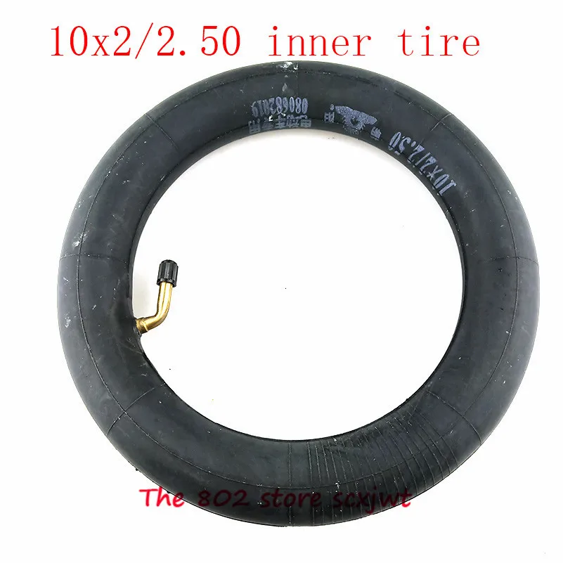 Lightning Отгрузка 10x2 10X2,50 внутренняя tyre10* 2 10*2,50 внутренняя трубка с изогнутым клапаном для детской коляски Коляска скутер 10 дюймовые шины