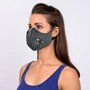 

Facemask Protection Mouth Face Mask Activated Carbon Filter Respirator Safety Mask Washable Reusable Mask mascarillas