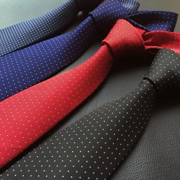 

New Men's 8cm Wide Polyester Professional Tie Black and White Blue Starry Pattern Men's Business Tie Casual Suit Tie Accessories