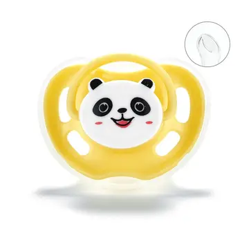 

Newborn Pacifier Cute Cartoon Panda Cat Styling Soother Baby Comfort Tool Supplies U50F