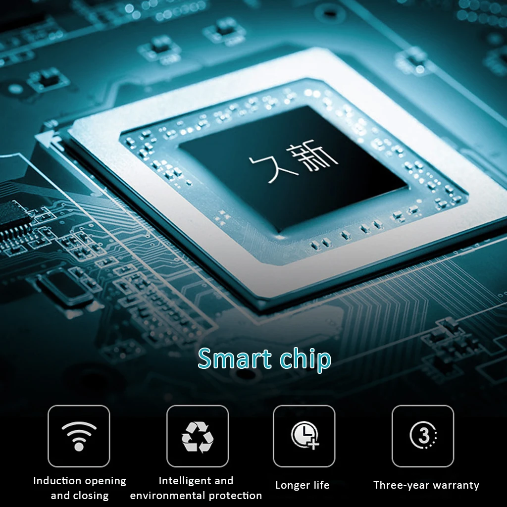 2019 Умная автоматическая бесконтактная кухонная мусорная корзина с датчиком