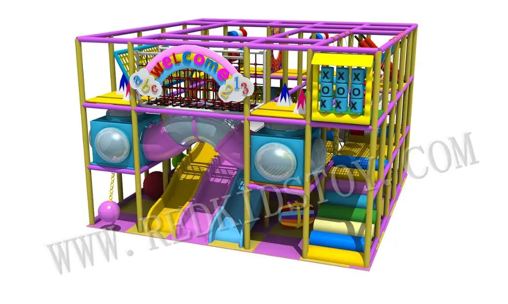 

Three Levels Soft Indoor Labyrinth For Children HZ-9726