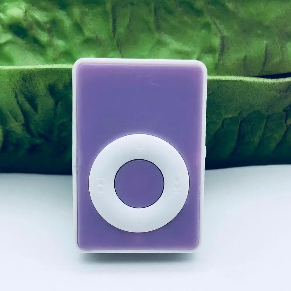 Фиолетовый MX-307 Мини C Тип USB металлический зажим Micro SD TF слот для карты музыкальный mp3-плеер Многофункциональный плеер - Цвет: Фиолетовый