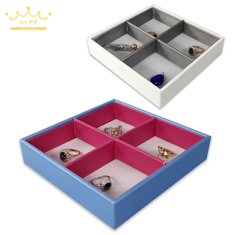 

Small Accessories Organizer Jewelry Display Tray Multi-color Storage Containers Trinket Box Necklace Ring Bracelet Holder