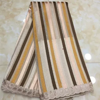 

2019 African Lace Fabric New Design French Net Embroidery Lace Tulle Laces Fabric With Stones For Wedding Party Dresses xz66-117