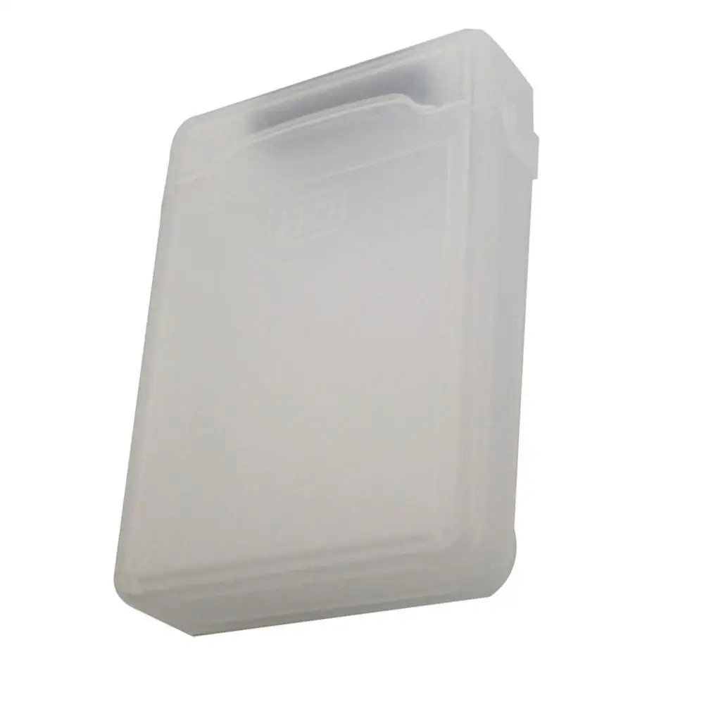 White Новинка 3,5 дюймов Пылезащитная коробка для SATA IDE HDD жесткий диск чехол для хранения - Цвет: White