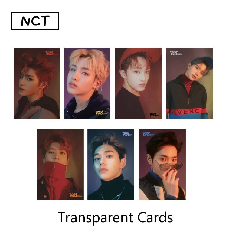 8~ 10 шт KPOP NCT 127 бумага мечты фото LOMO карта вишневая бомба мы поднимаем фото открытка-приглашение канцелярские принадлежности украшения поставки вентилятор подарок - Цвет: B-7Pieces