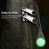 10/20/30pcs Zipper Pull Ideal kit Markers Ultra-Bright Glow in The Dark Night for Coats Jackets rucksacks and Tent Zippers ► Photo 2/6