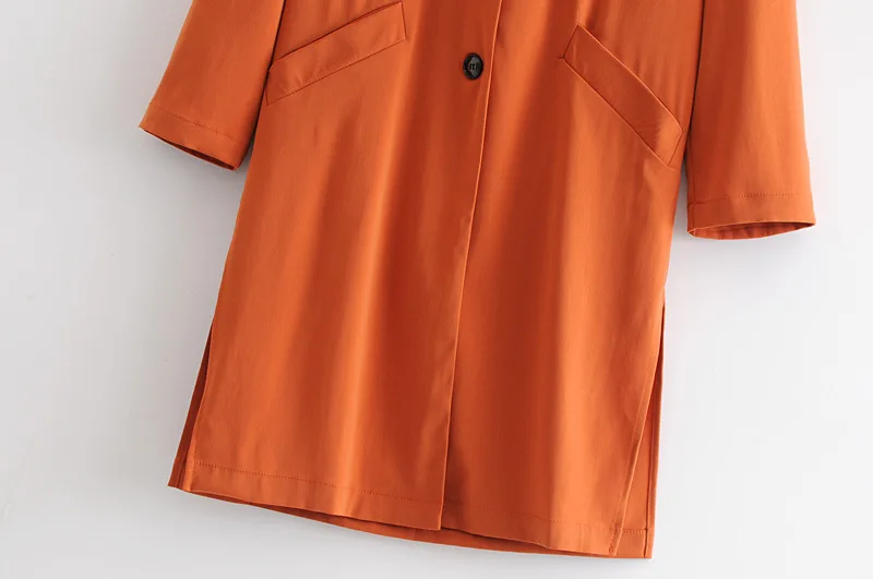 AliExpress EBay,, осень, стиль, Европа и Америка, женское платье, костюм, воротник, Тренч, пальто средней длины