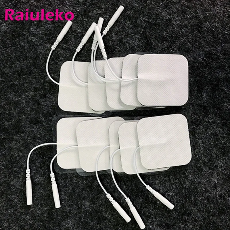 10 шт./5*5 см электродные прокладки Raiuleko для цифровой меридиановой терапии|electrode