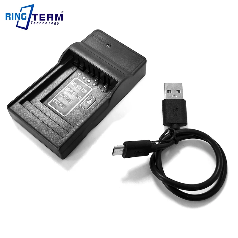 CGA-S005 S005 DMW-BCC12 BCC12 Battery USB Charger for Panasonic