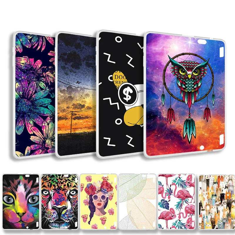 

Painted Case For Amazon Kindle Fire HDX 7 HDX7 7.0" inch Tablet Cover Funda Coque Cute Soft Silicone Luxury Cartoon Back Bumpers