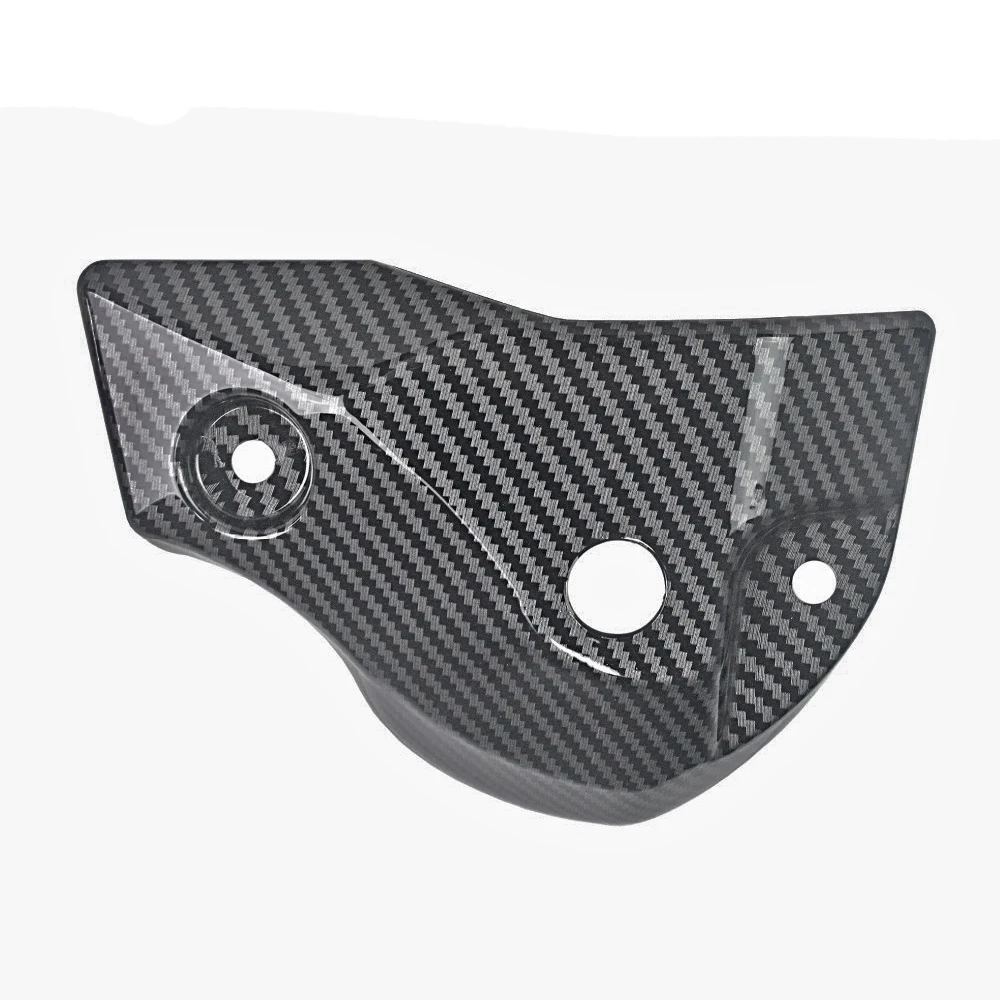 MTKRACING аксессуары для мотоциклов из углеродного волокна Защита тормозного насоса декоративная крышка для HONDA XADV750 1000 X ADV 300 - Цвет: carbon fiber