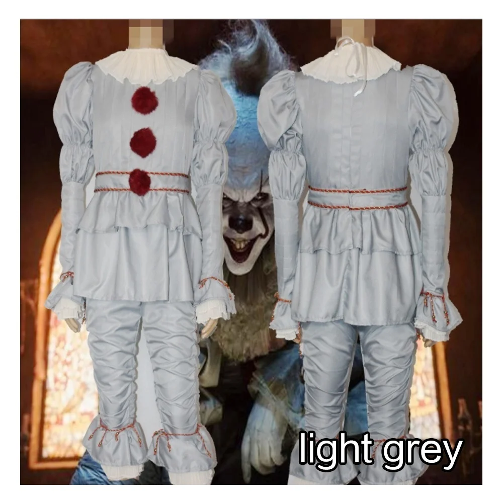 Мужской и Женский костюм на Хэллоуин Pennywise вечерние костюмы Стивена Кинга для