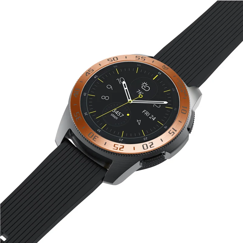 Безель кольцо клеющаяся крышка против царапин Металл для samsung Galaxy Watch 42 мм VDX99