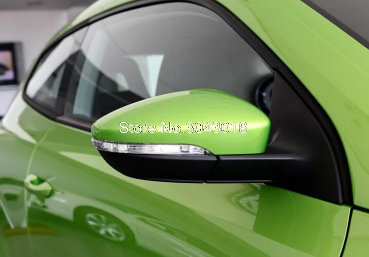 Для VW Volkswagen Жук CC для EOS Passat Jetta Scirocco Полная замена карбоновое волокно автомобиля боковое зеркало крышка боковая Шапки