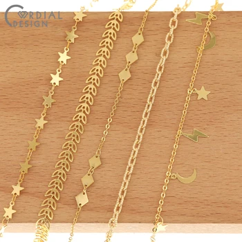 

Cordial Design Jewelry Accessories/Hand Made/Copper Chain For Bracelet/Jewelry Findings & Components/DIY Chains/Necklace Making