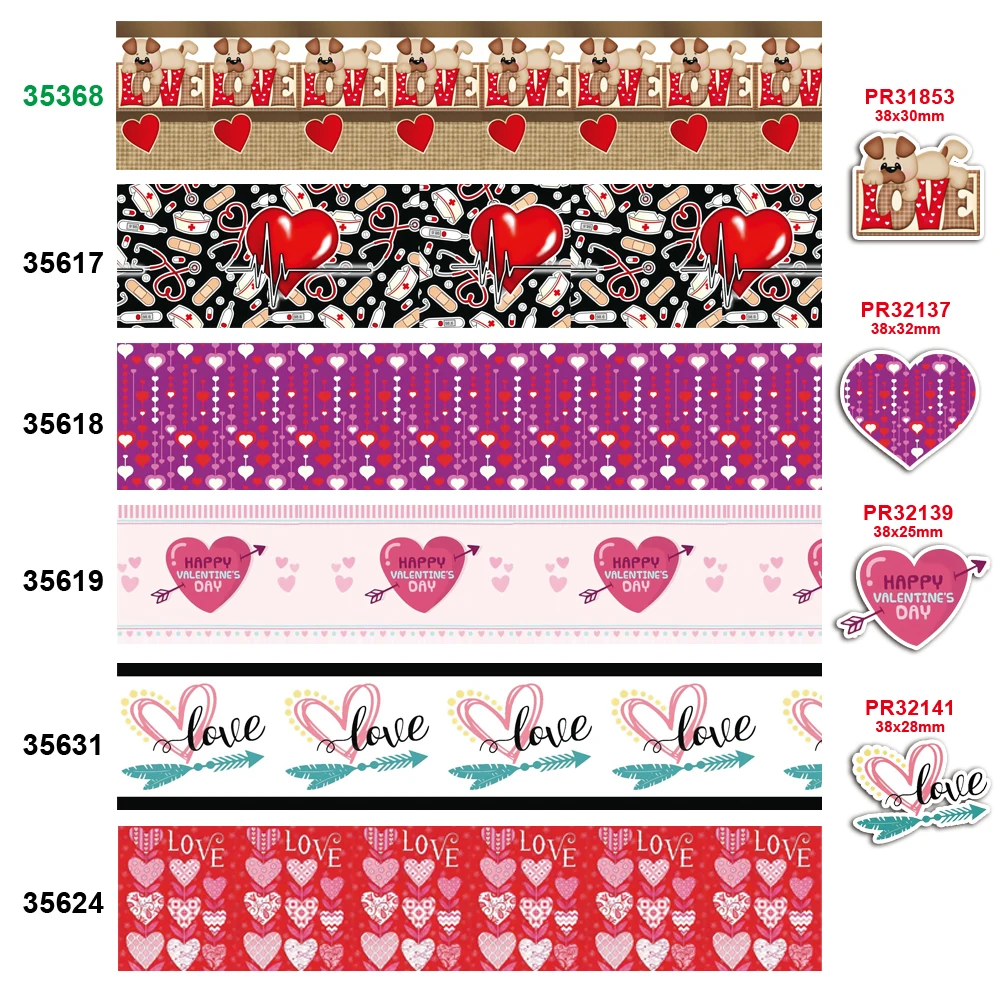 50 ярдов мультфильм печатных grosgrain ленты 35368