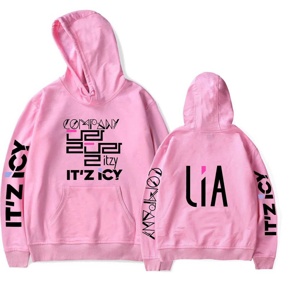 ITZY Hoodie Sweatshirt Exclusive Sweatshirt Women Fashion Harajuku Autumn And Winter Hot Hoodies Women XXS-4XL