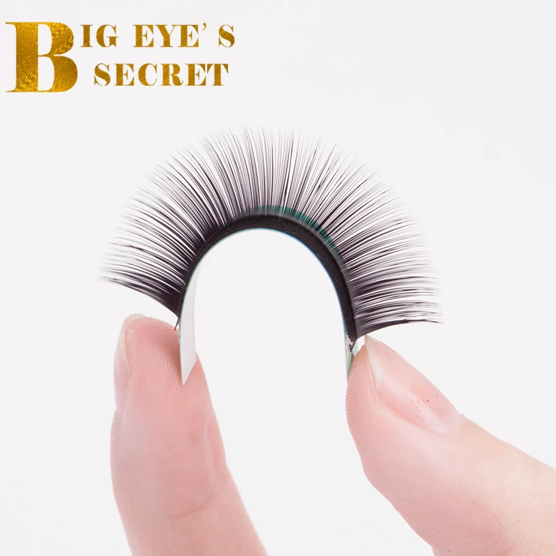 BES High Quality Individual Lashes Extension J B C D L Curl Faux Mink Eyelashes Extension Volume Easy Fans Classic Sinlge Lashes