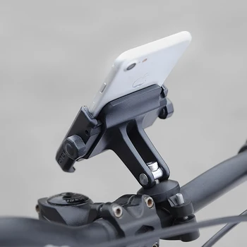 

Bicycle Motorbike Phone Holder Stand 360 Adjustable Metal Aluminum Alloy Handlebar Rearview Mirror Mount Phone Holder Accessory