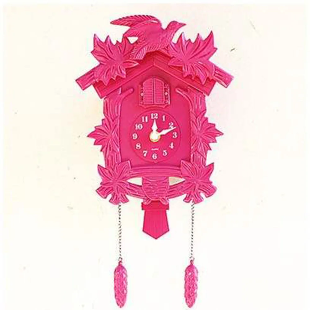 Cuckoo Clock Living Room Wall Clock Bird Cuckoo Alarm Clock Watch Modern Brief Unicorn Decorations Home Day Time Alarm Decor 