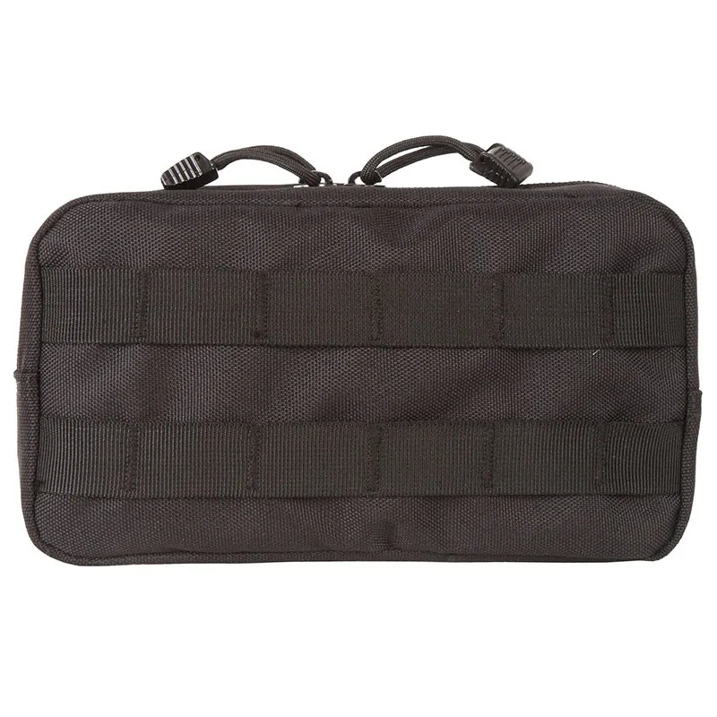 Тактический Molle Pouch EDC сумка для переноски многофункциональный держатель инструмента для карты журналов и других небольших инструментов - Цвет: black