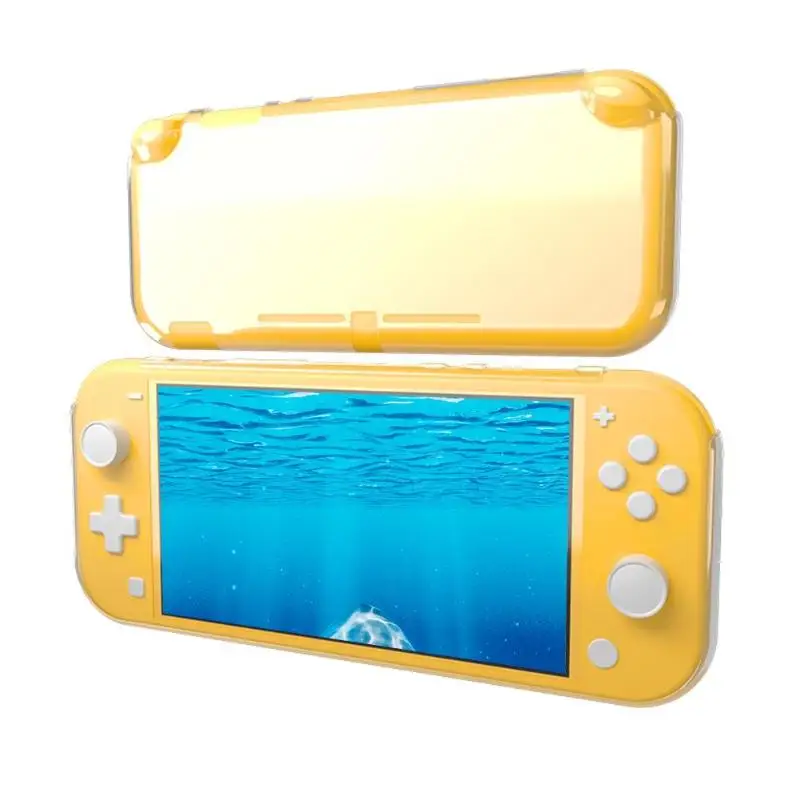 Чистый прозрачный PC защитный чехол задняя крышка чехол для nintendo Switch Lite простой дизайн и удобная замена