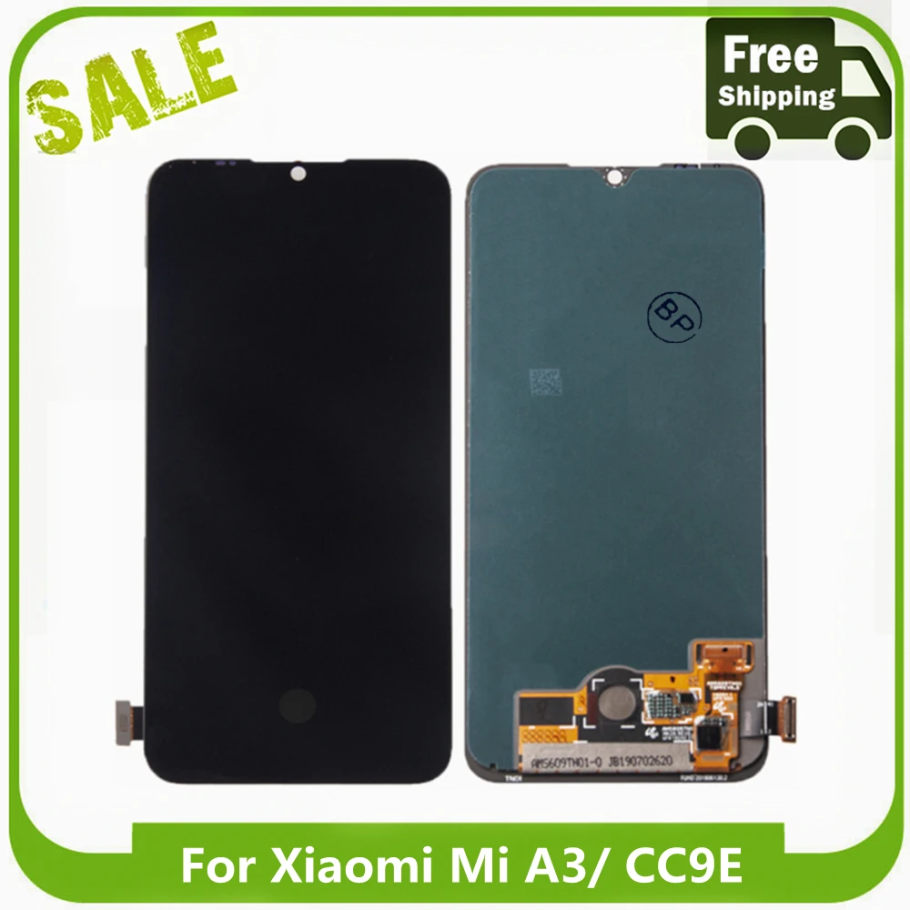 100% протестированный ЖК-экран для Xiaomi Mi A3 ЖК-дисплей сенсорный экран дигитайзер в