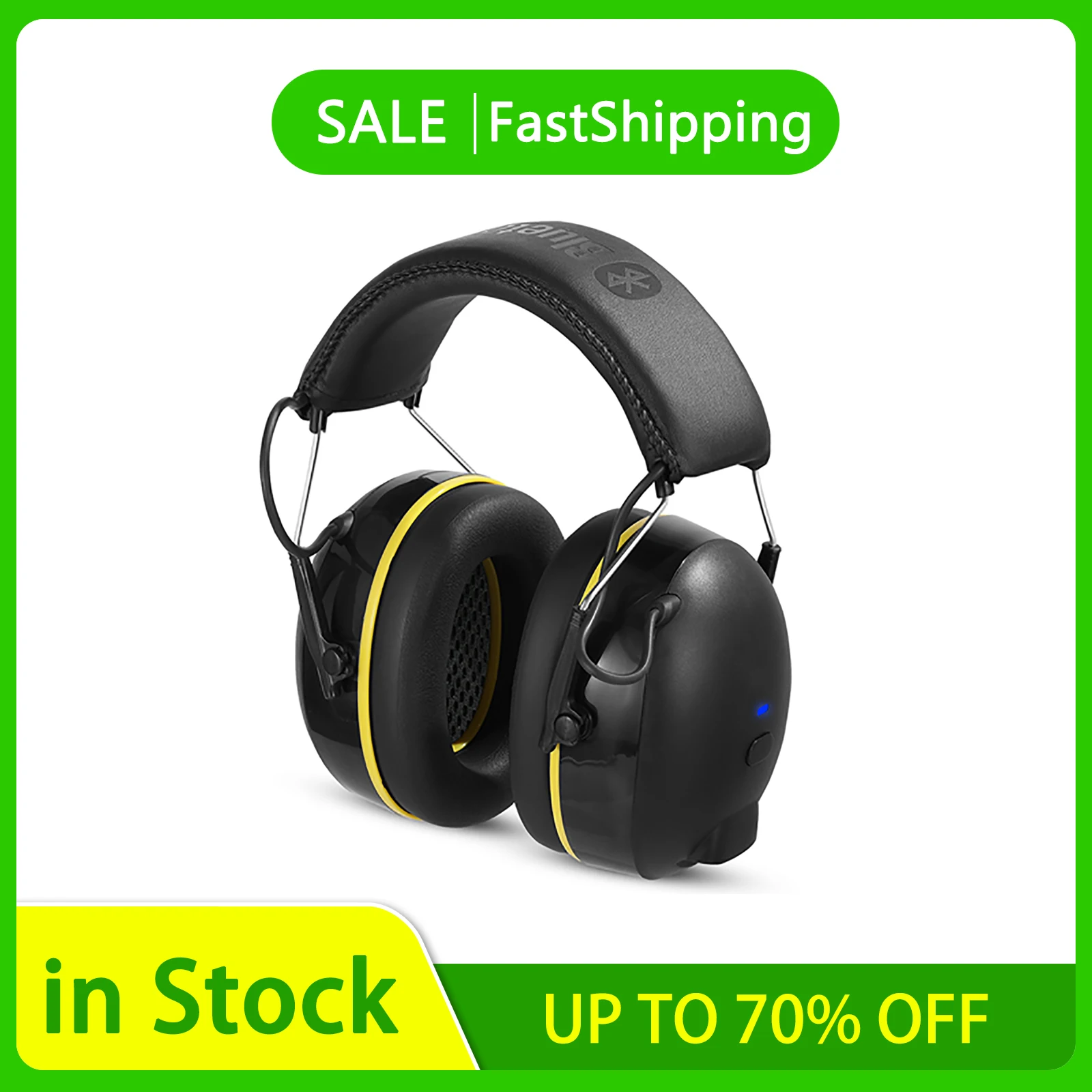 Headphone Electronic Bluetooth Earmuffs Shooting Ear Protection For