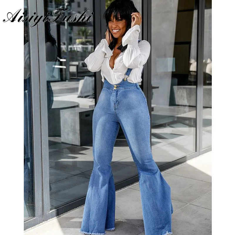 Flare Denim Jeans Womens 