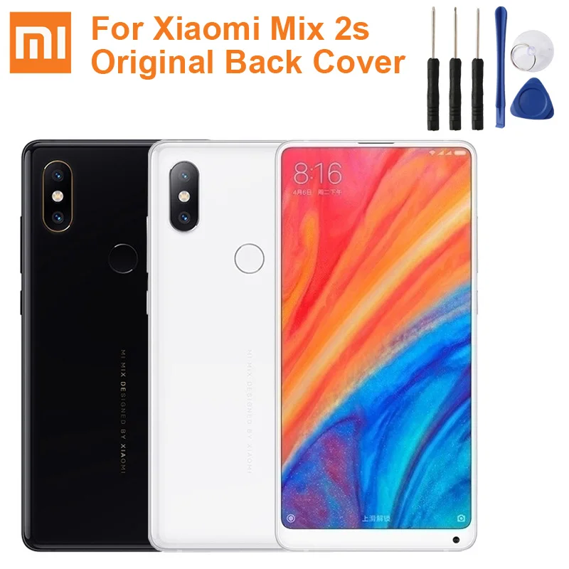 Аккумулятор Xiao mi, задняя крышка, дверное стекло для Xiao mi x 2S mi X2S mi x 2 S, задний корпус, защитная задняя крышка для телефона