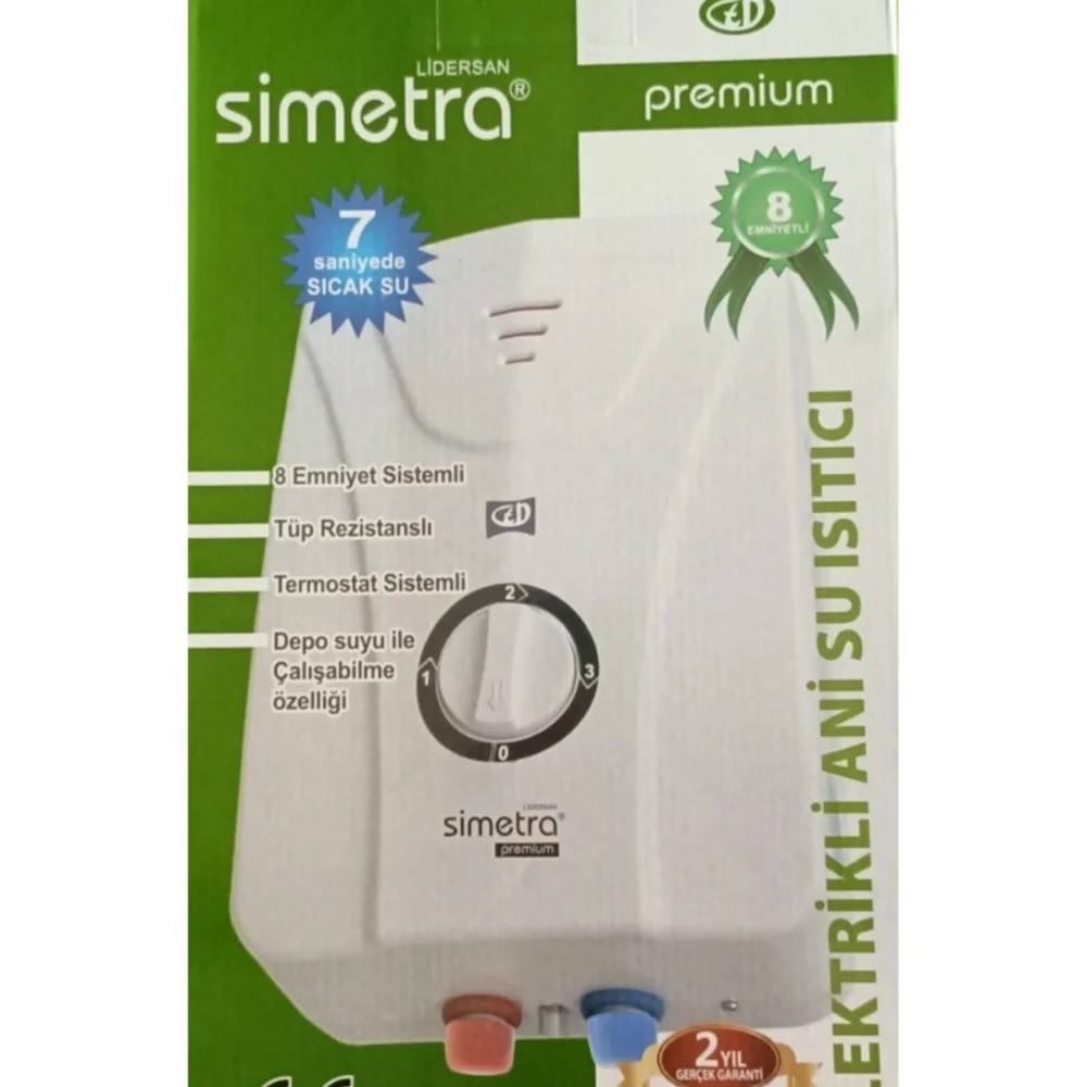 Calentador de agua eléctrico instantáneo para baño y cocina, calentador de agua de 220V