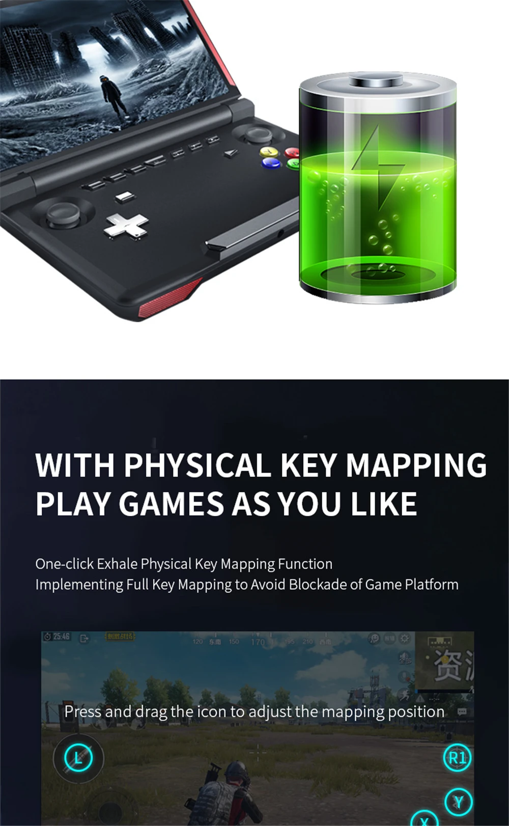 X18 Andriod портативная игровая консоль 5,5 дюймов 1280*720 экран MTK8163 четырехъядерный 2 Гб ОЗУ 32 Гб ПЗУ Портативный видео Портативный игровой плеер
