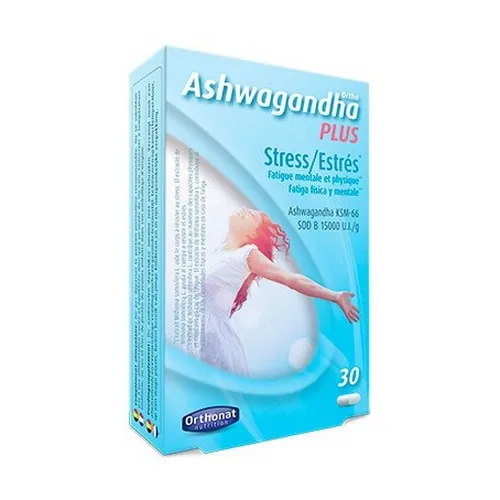 Диетическая добавка Ashwagandha Plus Orthonat 30 капсул | Красота и здоровье