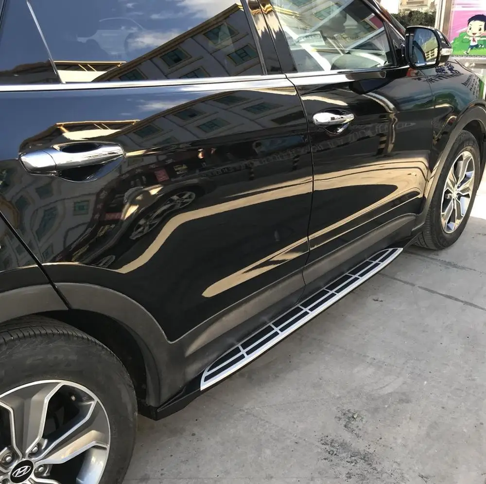 Хорошее качество для hyundai Grand Santa Fe 2013 Беговая доска боковой шаг nerf бар боковая педаль