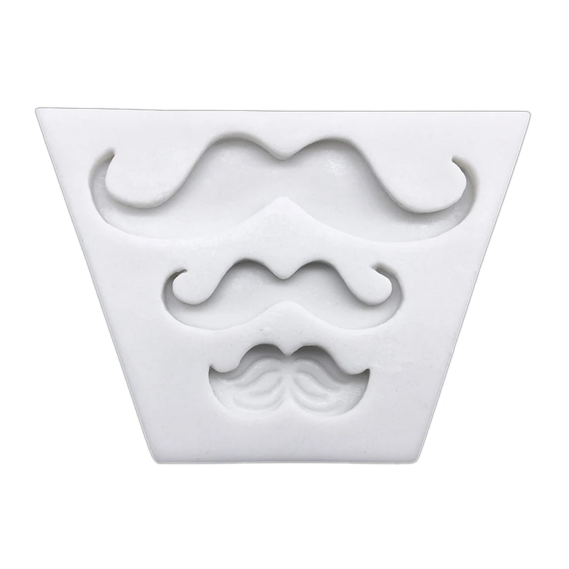 Schnurrbart Silikon Form Fondant Kuchen Dekorieren Tools Sugar Keks Form – Detail 4