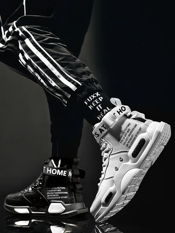 

Air Force One Roar TANZUN Venom Hip Hop Hight-top Sports Mid-top MEN'S SHOES Shoes Mandarin Duck AJ Shoe Men's Trendy Shoes