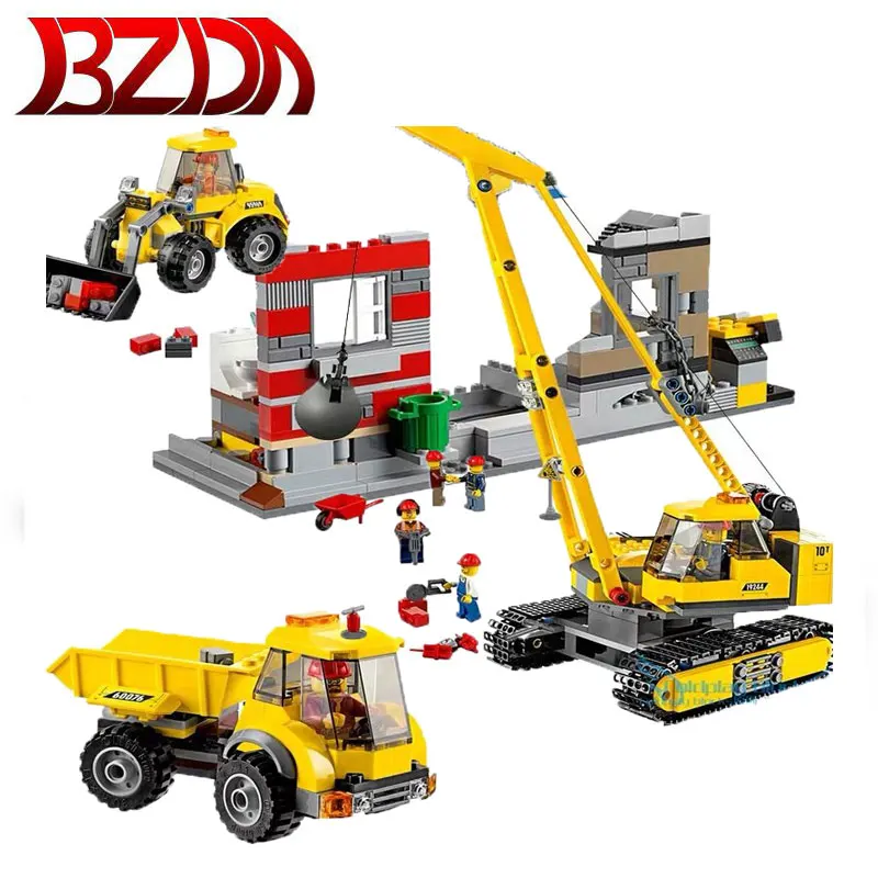 BZDA строительный блок для демонтажа городской журавль установка взрывная модель