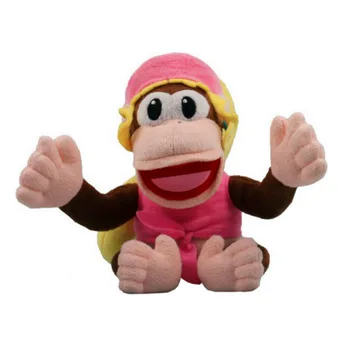 

new 15cm Super Mario Dixie Kong Monkey Sister Soft Plush Stuffed Animals Toys Doll
