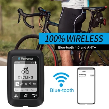 

Bike GPS Code Table Speedometer Bicycle LCD Display Digital Computer Speedometer Odometer Multifunctional Cycling Wireless